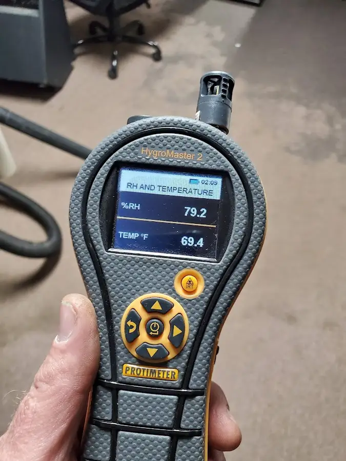 Moisture meter humidity assessment for Fire & Smoke Damage Restoration in Kenton